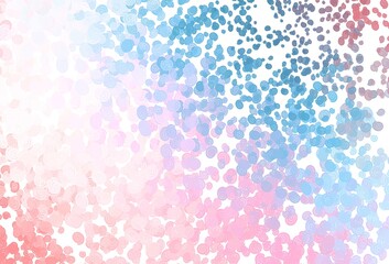 Light Blue, Red vector pattern with lava shapes.