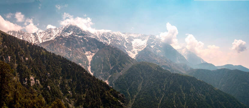Beautiful high dynamic image of Himalayan mountains