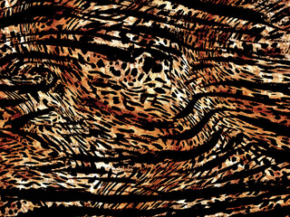 abstract leopard print texture design	
