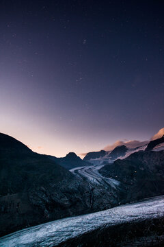 View from Chamanna Boval with at early dawn