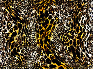 abstract leopard print texture design	
