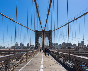 Fototapeta premium Bridge in New York City 