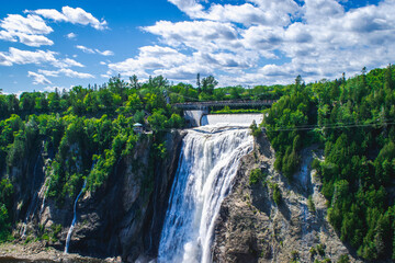 Fototapeta premium waterfall in the forest
