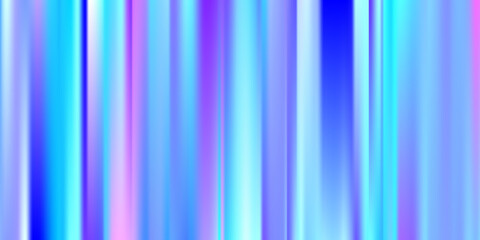 Holographic Soft. Vibrant Blue, Teal, Neon Concept