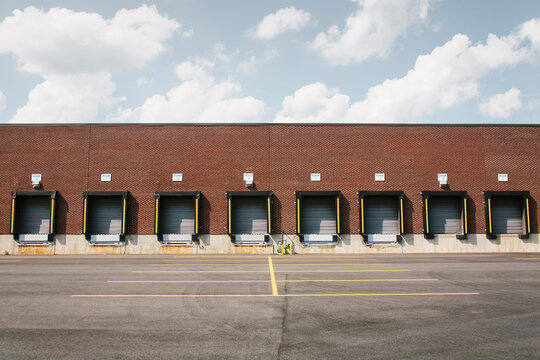 Loading Dock at Distribution Warehouse