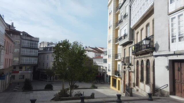Monforte de Lemos, village of Lugo. Galicia,Spain