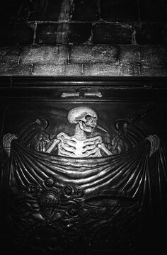 Spooky memento mori art