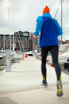 Running by the dock