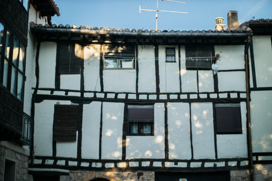 fasade of the old house