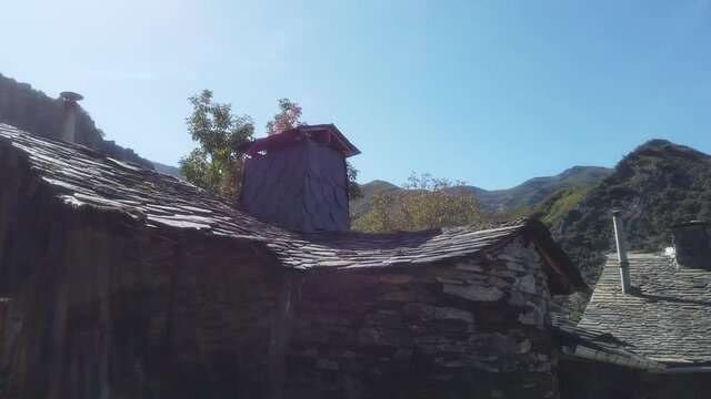 Pe&ntilde;alba de Santiago, beautiful village of EL Bierzo. Leon,Spain