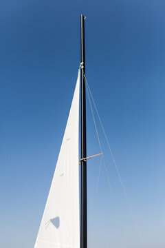 jib on a sports catamaran class F16
