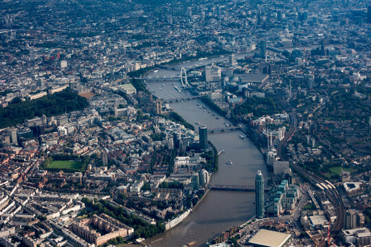 London from the air