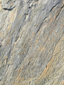 Detail of weathered rock formations in the Central Cascades