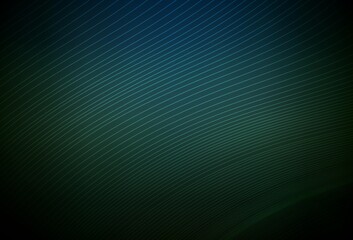 Dark Green vector abstract blurred background.