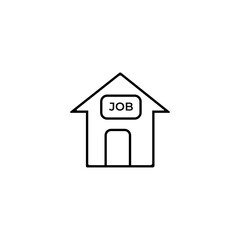 job icon,unemployed icon on white background