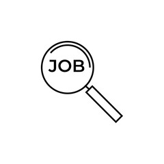 job icon,unemployed icon on white background