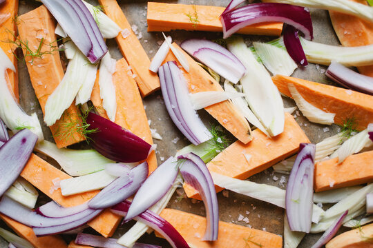 Vegetable background.