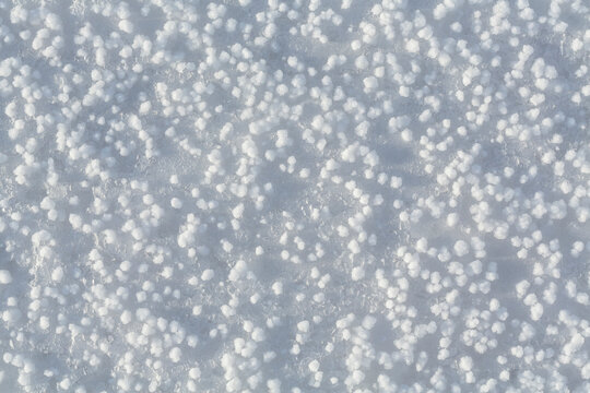 Salt flats, close-up