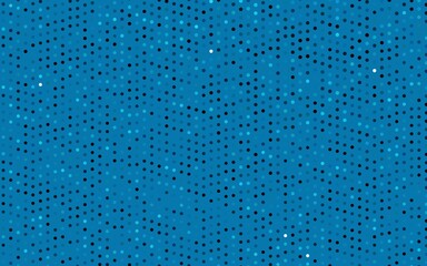 Dark BLUE vector template with circles. Abstract illustration with colored bubbles in nature style. Pattern for ads, booklets.