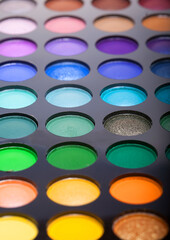 make-up collection close up