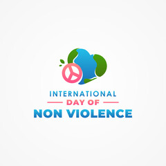 Non Violence Day Vector Design Illustration