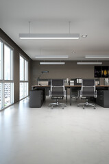 Open space office interior © tigger11th