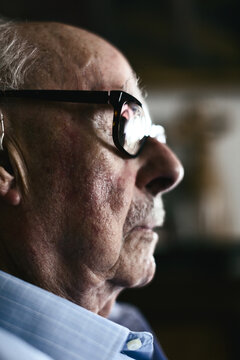 A 96 years old man. Grandfather.