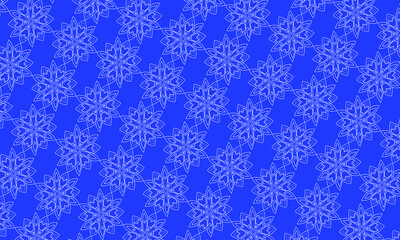 Seamless Pattern Christmas Snow flake - Textile - Wallpape - Background