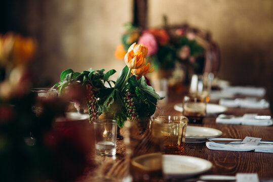 Dinner Party Charming Table Setting