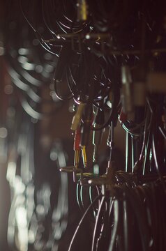 Music studio,lot of jacks