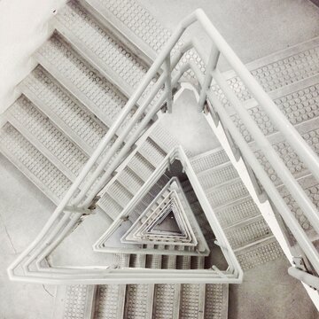 White Staircase