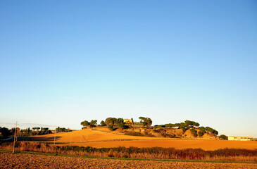 House on the hill in Florence.