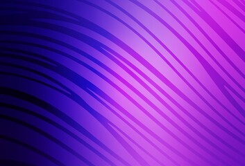 Fototapeta premium Light Purple, Pink vector template with lines.