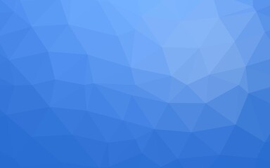 Light BLUE vector polygonal template. Creative illustration in halftone style with gradient. Brand new design for your business.