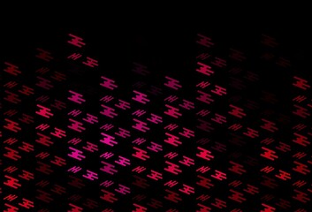 Dark Pink vector layout with flat lines.