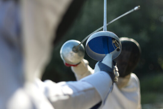Fencing duel