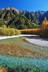 秋景色　信州 上高地