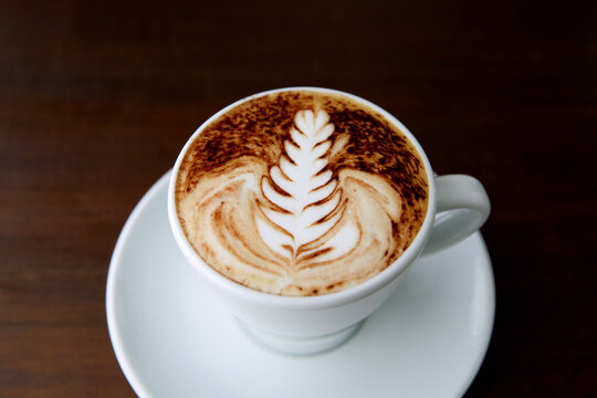 Barista coffee cup