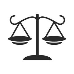international human rights day balance justice equality silhouette icon style