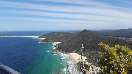 View from Mount Tomaree