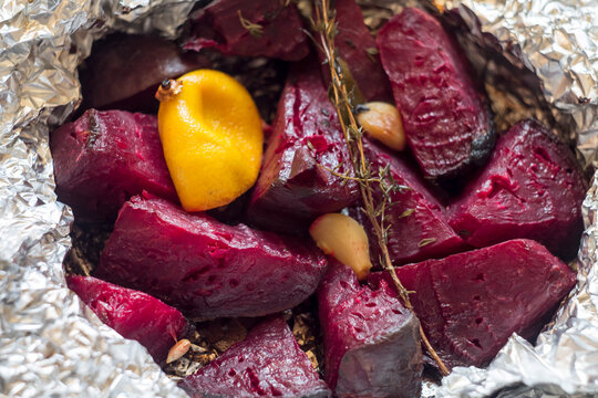 Roast beetroot