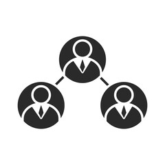 international human rights day, people unity community silhouette icon style