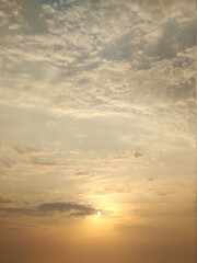 Marjan Island sunset view 