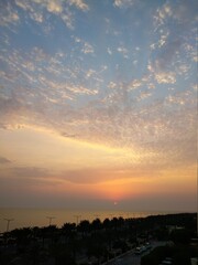 Marjan Island sunset view 