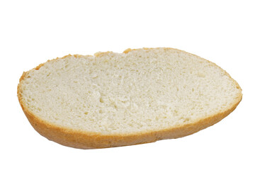 Slice bread isolated on white background