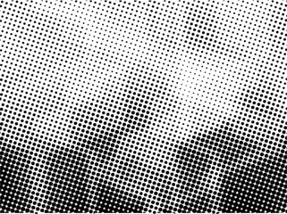 Halftone Pattern. Abstract Halftone Dots. Vector Illustration.