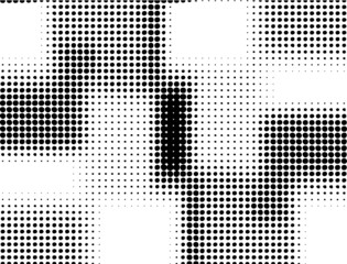 Fototapeta premium Halftone Pattern. Abstract Halftone Dots. Vector Illustration.