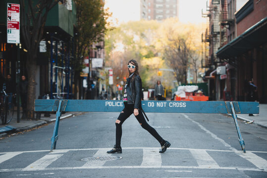 Woman giving camera provocative look