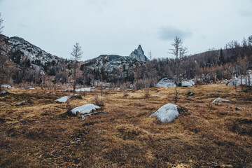 Prusik Peak seen from a distance in The Enchantments