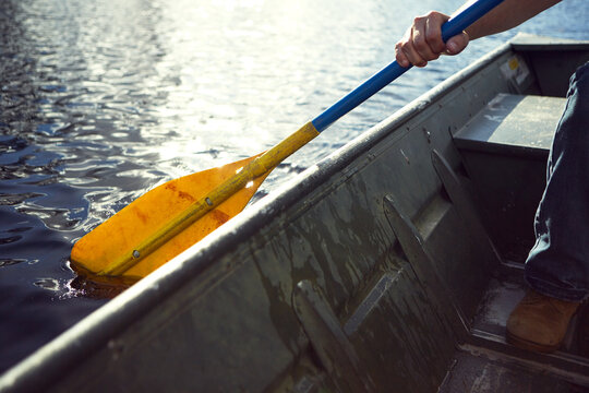Mid-paddle